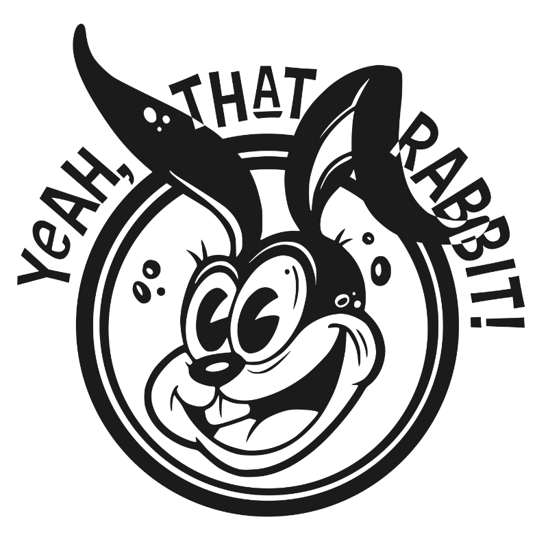 YEAH, THAT RABBIT! logo