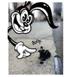 Lefty around town premium postcards