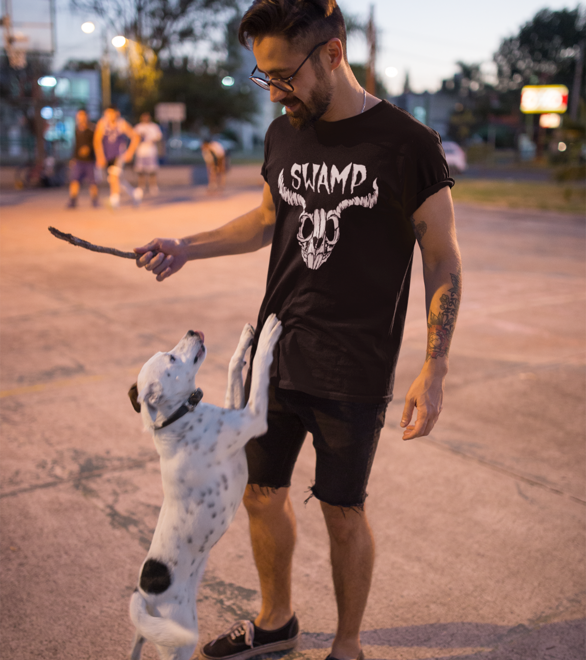 "Swamp!" Rabbit Skull Tee